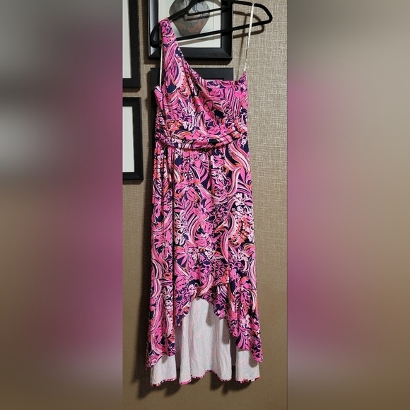 Lilly Pulitzer Monico One Shoulder Dress - Picture 2 of 14